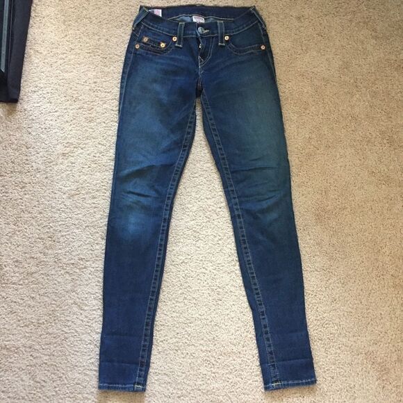 Authentic True Religion Casey Skinny Jeans - Picture 1 of 4
